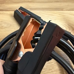 【車のバッテリー上がり用】ブースターケーブル 12/24V 120A 3Mの画像