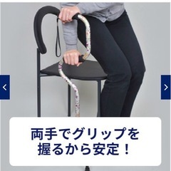2段型4点杖★ブラウンの画像