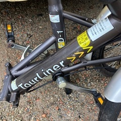 折りたたみ自転車の画像