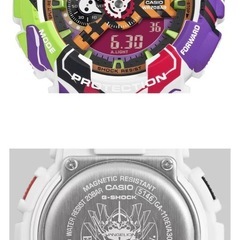 G-SHOCK　エヴァンゲリオンの30周年記念コラボレーションモデル、GA-110EVA30-7Aの画像