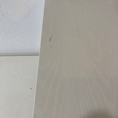 ニトリ　棚付きデスク　ホワイトの画像