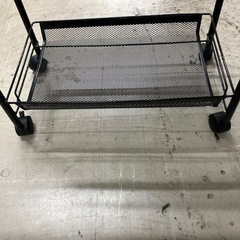 A2510-611 メタルラック　キャスター付き　3段　中古　キズ汚れ有りの画像