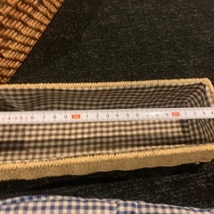 ラタン バスケット 4点セット　2の画像