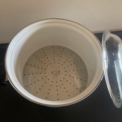 ホーロー蒸し器の画像