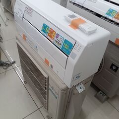 ★リユースのサカイ日立店★HJ8140 FUJITSU ルームエアコン AS-C22J-W 2.2kw 19年製 室内機分解洗浄済み の画像
