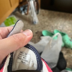 18センチ　子供　靴の画像