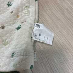 ユニクロ　90cm パジャマ　キルトの画像