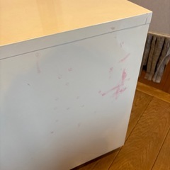 スチール3段キャビネット　白　の画像