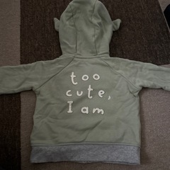 ベビーギャップ　パーカー　ヨーダ　60-70 子供服　ベビー服の画像