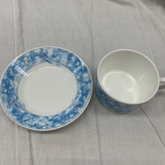 ☆ドリーム2号館☆⭐ジモティー割引⭐ウェッジウッド ティータイムコレクション/アリエル カップ＆ソーサーの画像