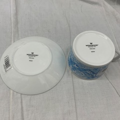 ☆ドリーム2号館☆⭐ジモティー割引⭐ウェッジウッド ティータイムコレクション/アリエル カップ＆ソーサーの画像
