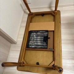アカシア天然木こたつの画像
