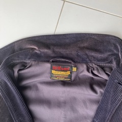 古着感あるアウター　アーム・ポケット部分スエード　の画像