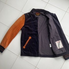 古着感あるアウター　アーム・ポケット部分スエード　の画像