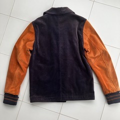 古着感あるアウター　アーム・ポケット部分スエード　の画像