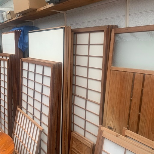 襖　障子など全てで