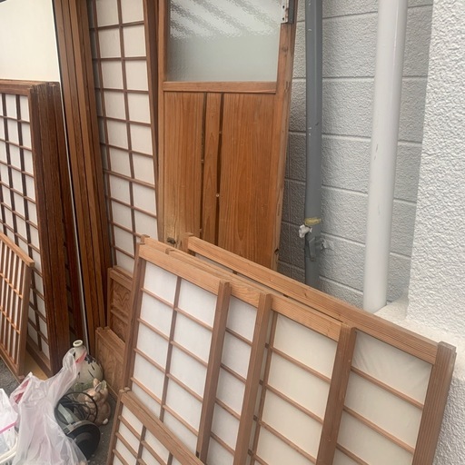 襖　障子など全てで