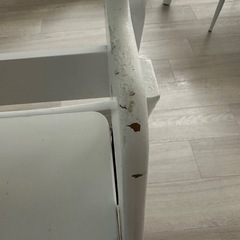 子供椅子・白塗装済みの画像