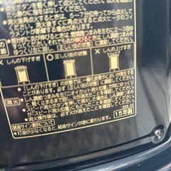 コロナ CORONA 自然通気形開放式石油ストーブ RX-2215Y 2015年製 黒 暖房器具 冬物家電の画像