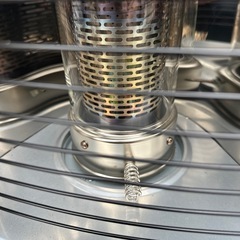 コロナ CORONA 自然通気形開放式石油ストーブ RX-2215Y 2015年製 黒 暖房器具 冬物家電の画像