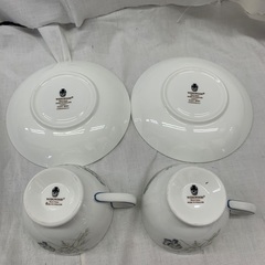 ☆ドリーム2号館☆⭐ジモティー割引⭐ウェッジウッド グレンミスト ペアカップ＆ソーサーの画像