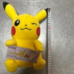 ポケモン　ピカチュウ　ぬいぐるみ
の画像