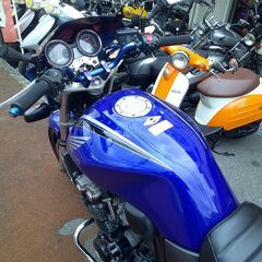 NO.5434　ＣＢ４００ＳＦＶーＳＰＥＣⅡ　ＶＴＥＣエンジン　ＥＴＣ付き　ヨシムラカーボン　段付きタックロールシート　アップハンドル　ブルースペンサーカラー　☆彡の画像