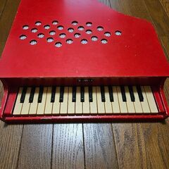 🎹【無料】子ども用ミニピアノ（赤）🎹の画像