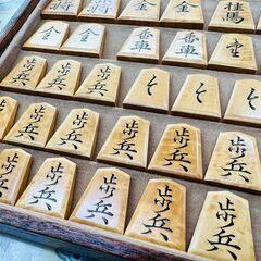 児玉龍兒作 虎斑盛上将棋駒の画像