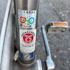 自転車　ママチャリ　24インチ　パンクなしの画像