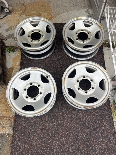 お取引中【A】ハイエース用 鉄ホイール 15インチ 4本セット