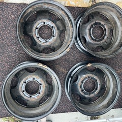 お取引中【A】ハイエース用 鉄ホイール 15インチ 4本セットの画像