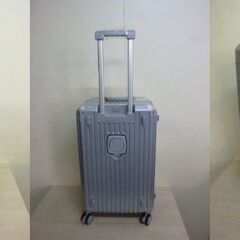 M　未使用/新品　訳ありアウトレット特価　キャリーケース 頑丈アルミ 大容量 多機能 Lサイズ スーツケース USB type-c カップホルダー スリム スマホスタンド アルミフレームの画像