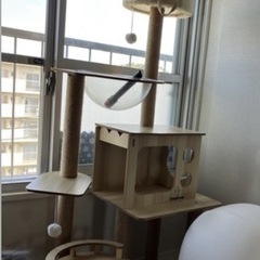 美品⭐︎キャットタワー　②の画像