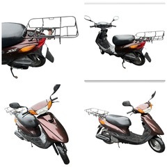 ✨動作完全OK✨原チャリ 原付自転車 スクーター ミニバイク🛵 ヤマハ ジョグ 49cc💥 Uber仕様 リアキャリア カーゴ 🧺の画像