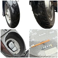 ✨動作完全OK✨原チャリ 原付自転車 スクーター ミニバイク🛵 ヤマハ ジョグ 49cc💥 Uber仕様 リアキャリア カーゴ 🧺の画像