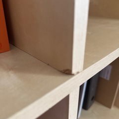 IKEA Kallax 収納棚（ベージュ）の画像
