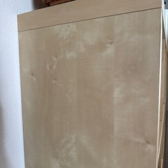IKEA Kallax 収納棚（ベージュ）の画像