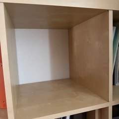 IKEA Kallax 収納棚（ベージュ）の画像
