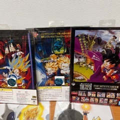 ドラゴンボール　クリアファイル　文房具　③の画像