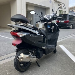 【整備多数・不具合なし】ホンダ リード125（JF45）自賠責R12年8月まで／風防・バックレスト付きの画像