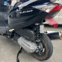 【整備多数・不具合なし】ホンダ リード125（JF45）自賠責R12年8月まで／風防・バックレスト付きの画像