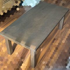 無印良品　ローテーブルの画像