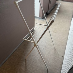 【ニトリ】洗濯 コンパクト X型 物干しの画像