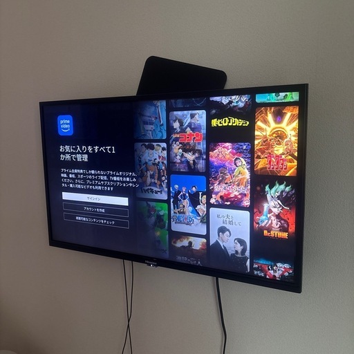 海信液晶テレビ Prime Video対応 注文