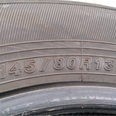 ヨコハマ　145/80R13 4本セット　の画像