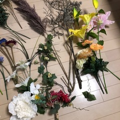 造花セット　まとめ　花瓶　Franc Franc 10000円→2000円の画像