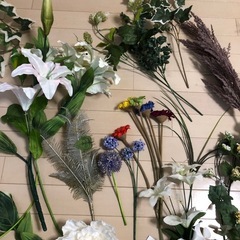 造花セット　まとめ　花瓶　Franc Franc 10000円→2000円の画像