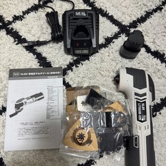 DCM　10.8V　マルチツール&充電器&バッテリーセットの画像