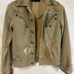 gazelle head 古着 デニムジャケット S メンズの画像